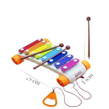 Melodieräder | Musikalische Magie in Bewegung - Ziehspielzeug Xylophon für Kleinkinder